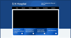Desktop Screenshot of lasertreatmentforpilesandvaricose.com